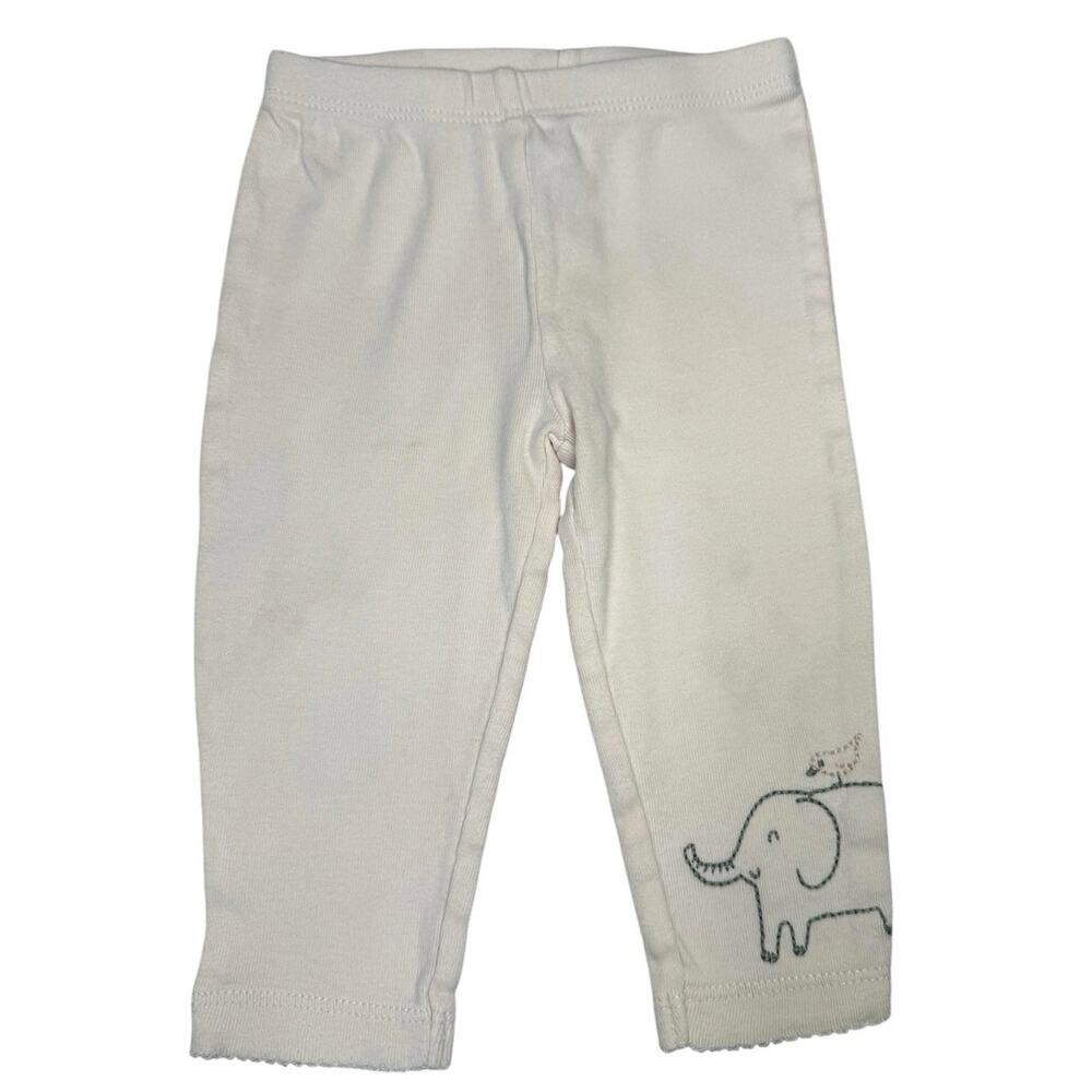 Carter's Legging Pants Baby Girl Elephant Pink 6 Months